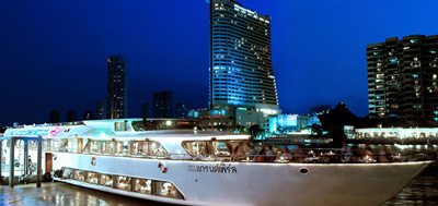 夜游湄南河皇家明珠号, Grand Pearl Candle Night Dinner Cruise