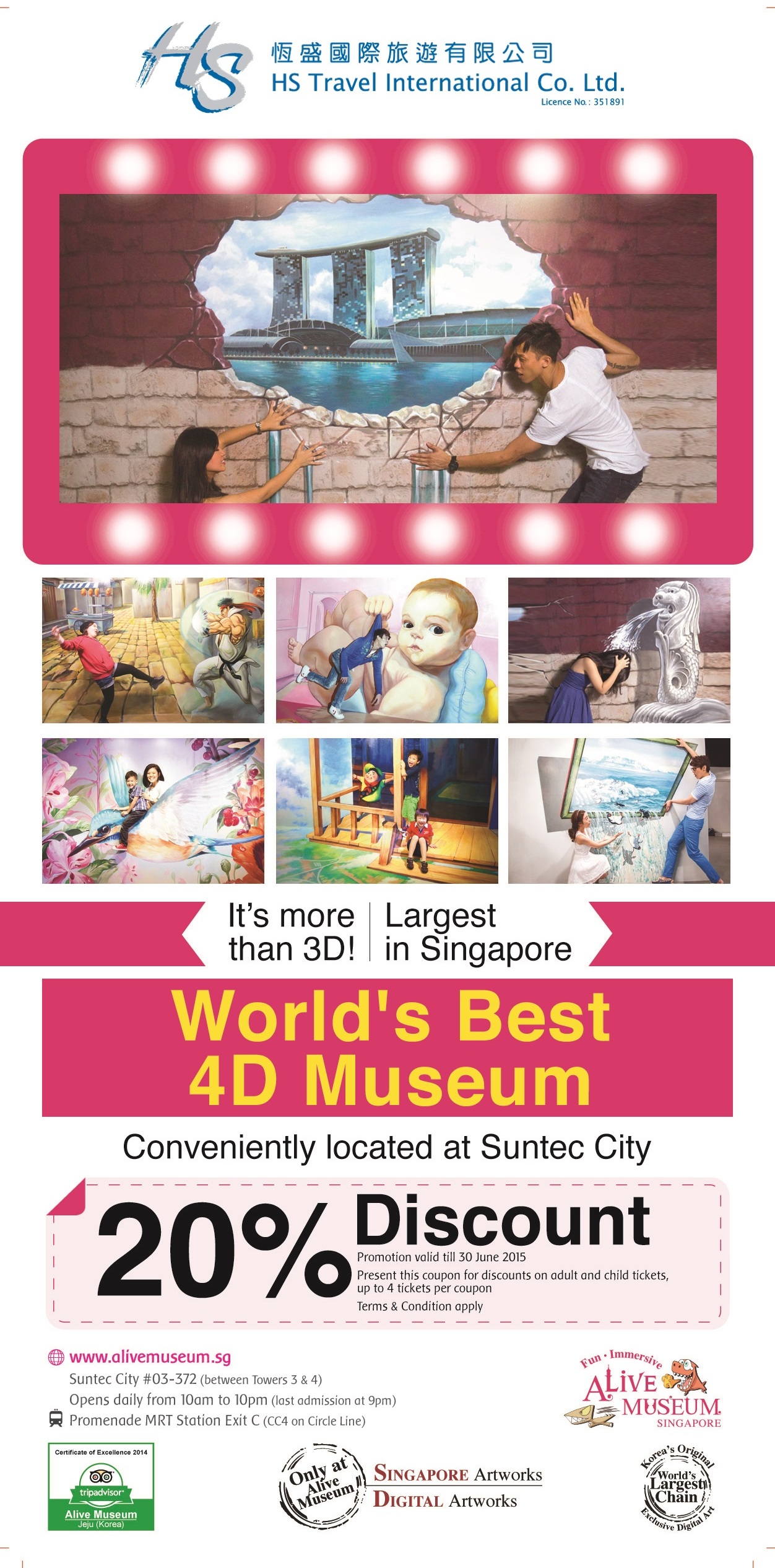 Coupon for transportation museum