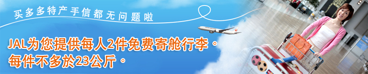 2件免费寄舱, 2 Free Baggage Allowance